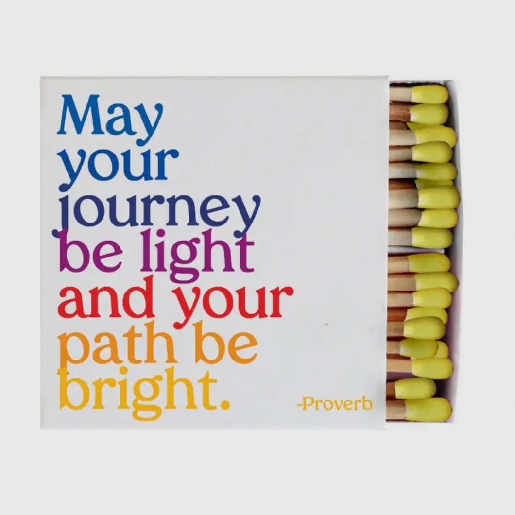 May Your Journey Match Box